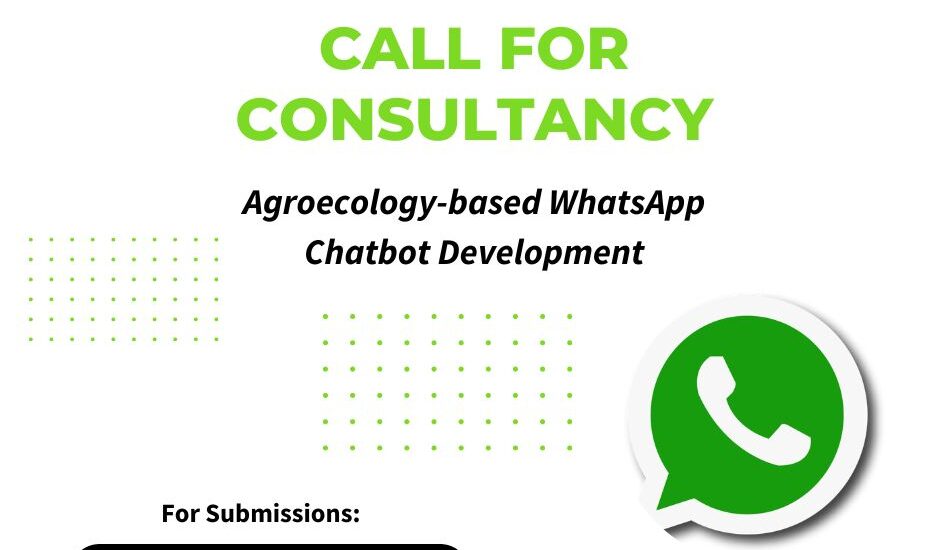 Terms of Reference: Consultancy for an Agroecology-based WhatsApp Chatbot Development