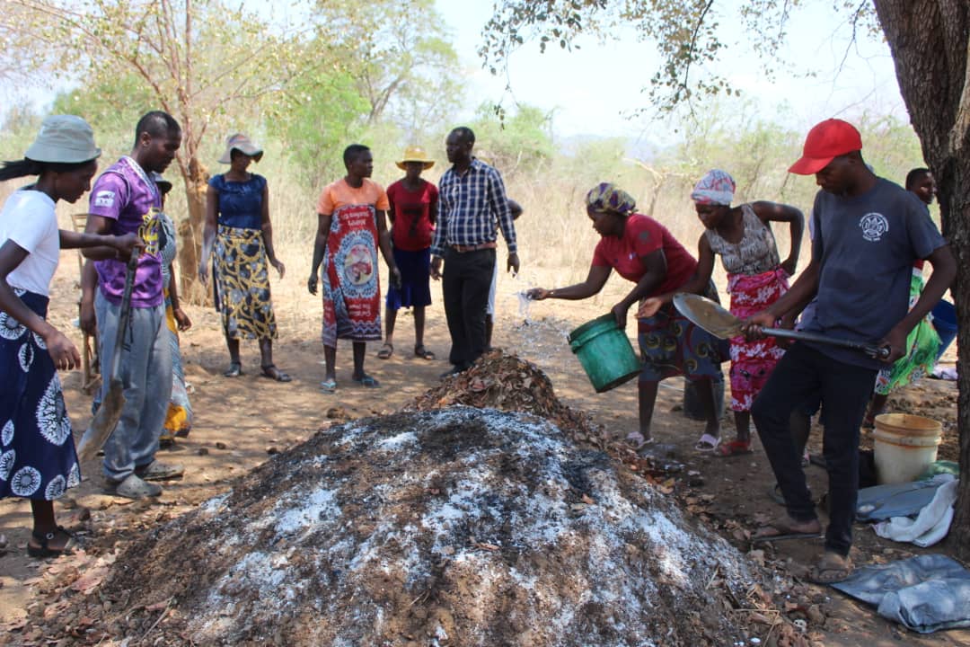 Bocashi-making skills training ignites hope for soil fertility restoration in Mbire