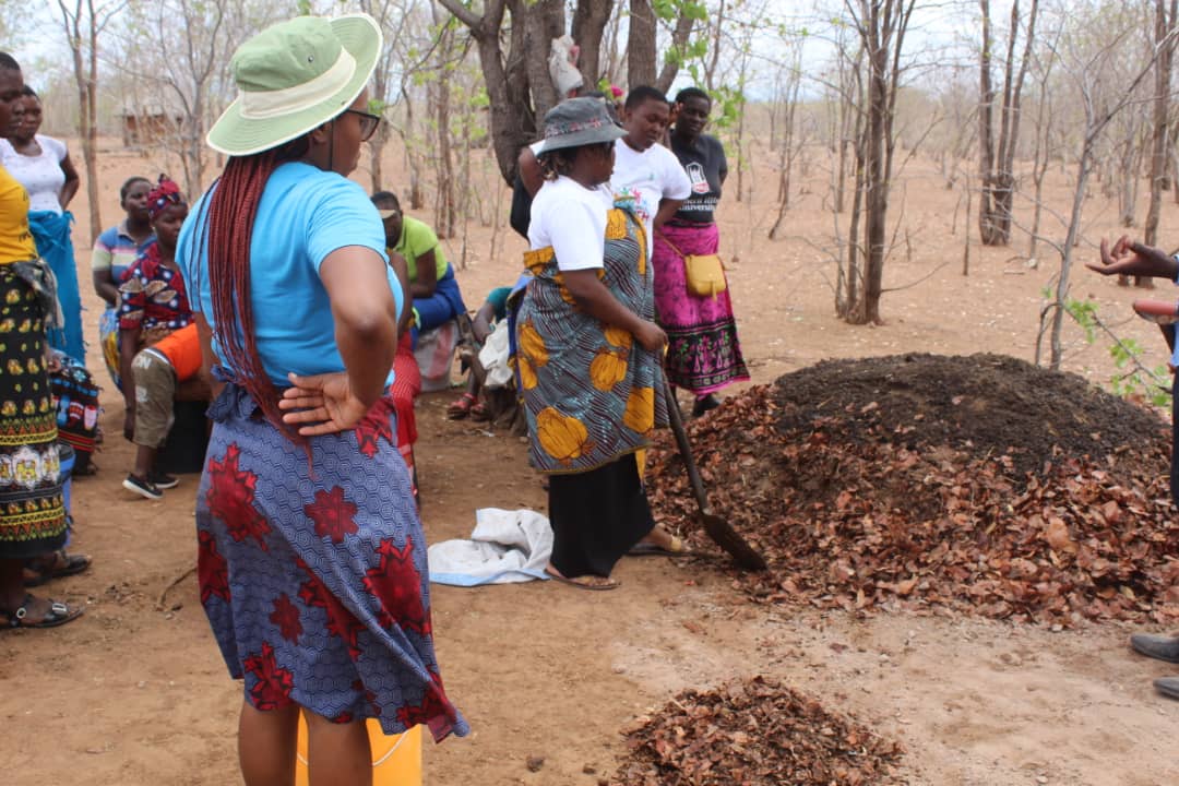 Bocashi-making skills training ignites hope for soil fertility restoration in Mbire