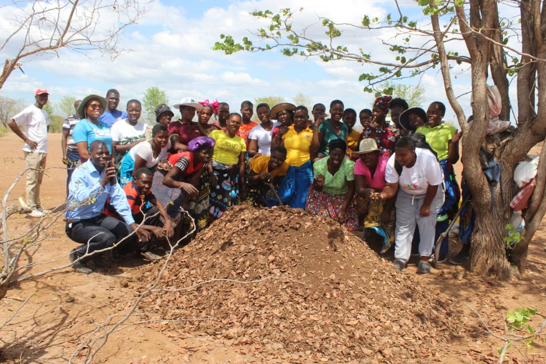 Bocashi-making skills training ignites hope for soil fertility restoration in Mbire